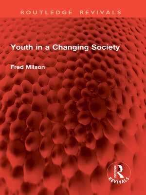 cover image of Youth in a Changing Society